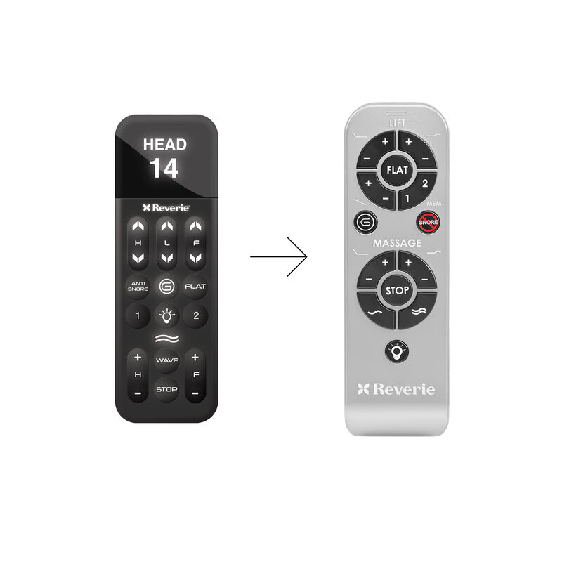 Reverie R550L™/9T™ Replacement Remote image number 0
